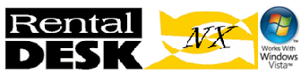 RentalDesk NX Windows software solution for small and medium sized companies in the equipment rental market RentalDesk NX Logo