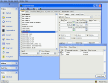 screenshot of equipment book