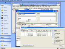 screenshot of invoicing facility