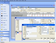 screenshot of sub-hire facility